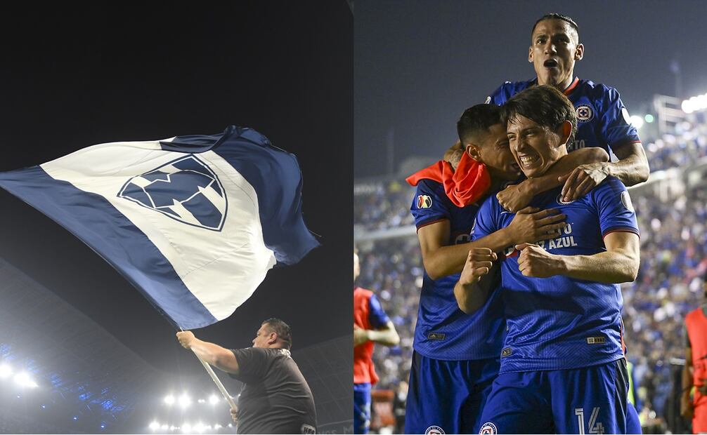 Cruz Azul visitando a Rayados en el Gigante de Acero - Fotos: Imago7