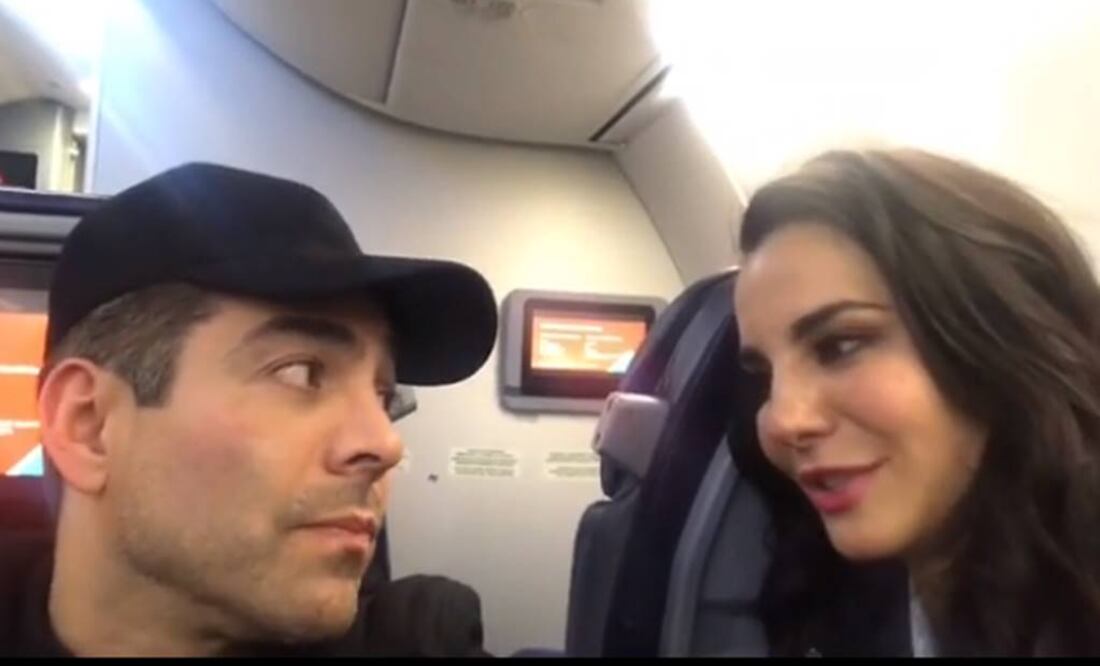 Omar Chaparro y Martha Higareda. Foto: Instagram