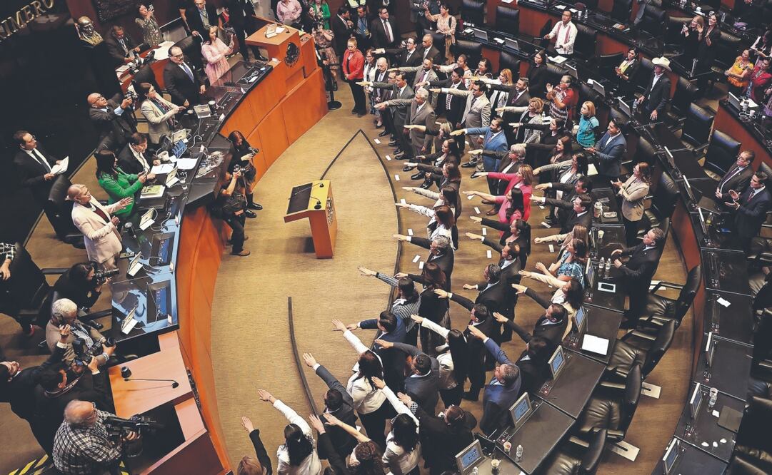 Senado de la República. Foto: Berenice Fregoso / EL UNIVERSAL