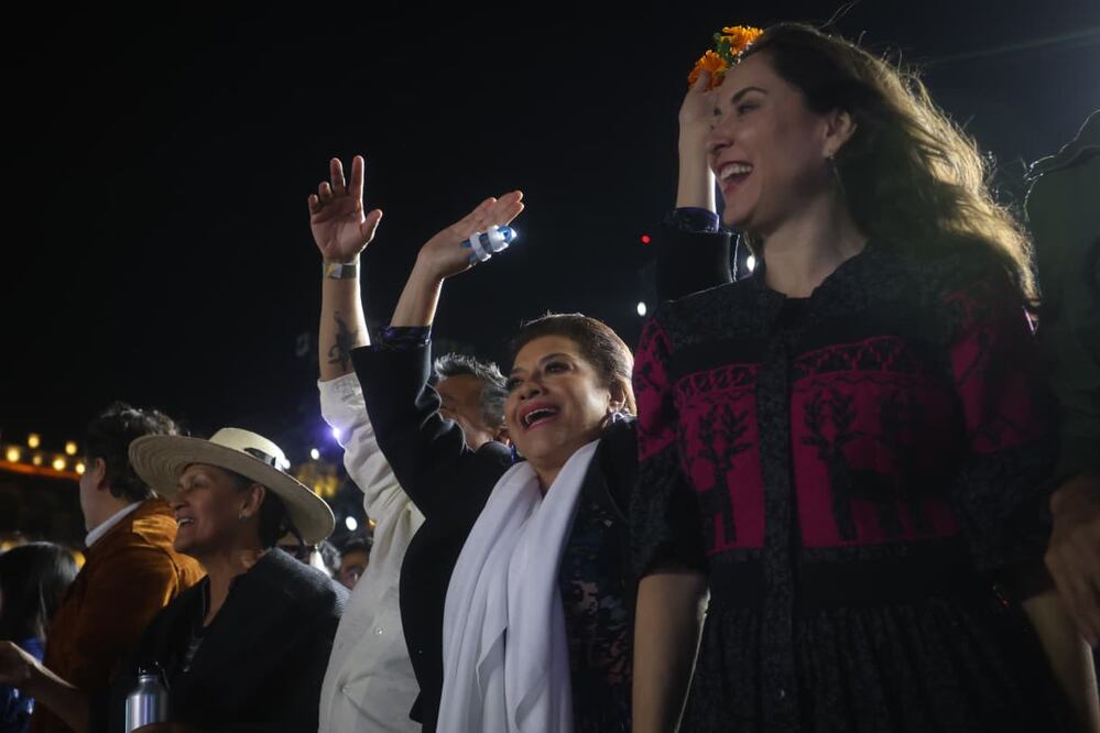 Clara Brugada inaugura Fiesta de Culturas Comunitarias 2025. (Foto: Luis Camacho/ EL UNIVERSAL)