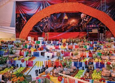 Mixquic crea la ofrenda más grande