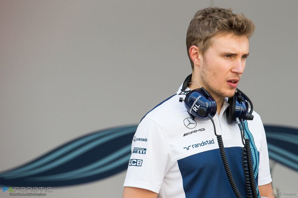 Twitter. Sirotkin fue piloto de reserva de Renault en 2017 y corrió dos veces en Fórmula 2.