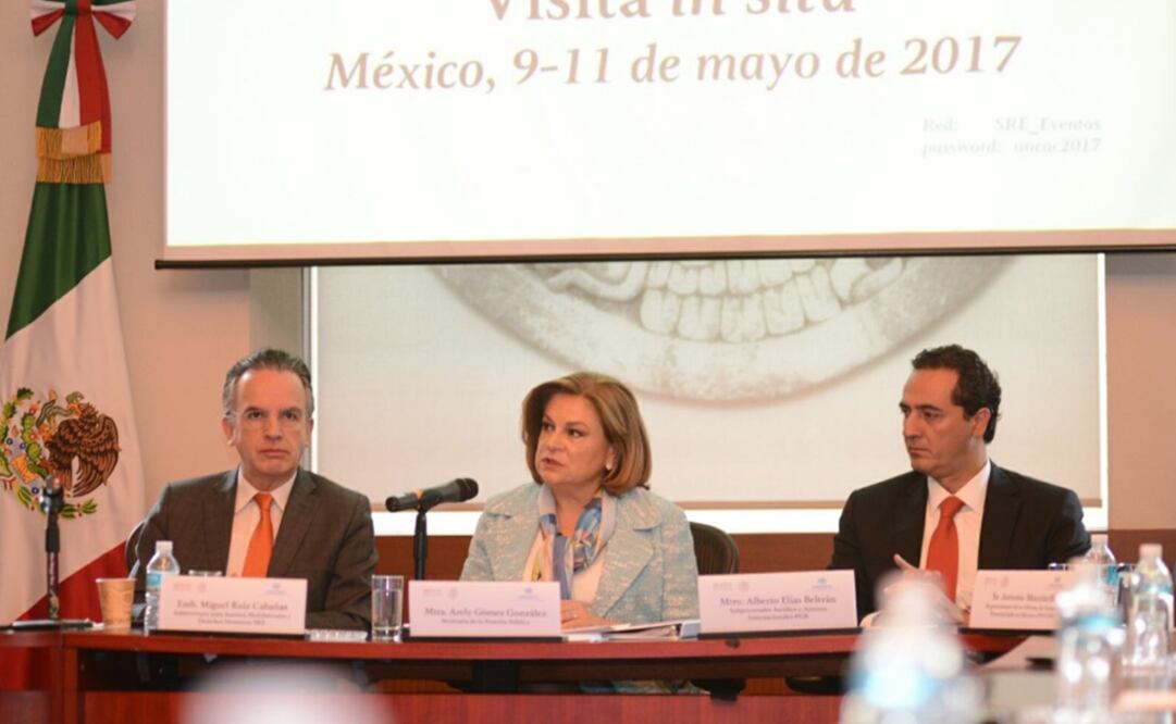 La titular de la (SFP, Arely Gómez, destacó la importancia de esta acción para la implementación del Sistema Nacional Anticorrupción. /Tomada de @ArelyGomezGlz