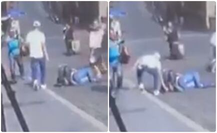 Especulan en redes por actitud sospechosa de joven junto a herido tras tiroteo en Cuernavaca