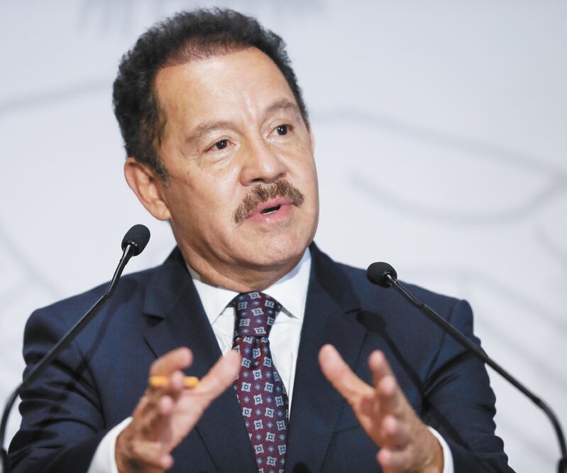Ignacio Mier, coordinador de los diputados morenistas, sostuvo que la iniciativa presidencial no pretende beneficiar a la CFE. Archivo EL UNIVERSAL