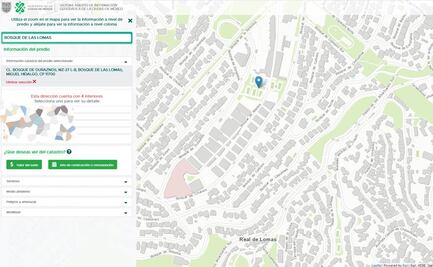 Gobierno de CDMX hace público el catastro de propiedades