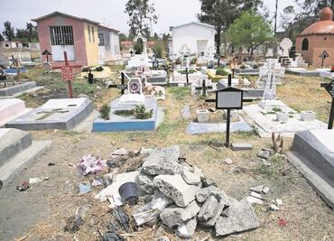 Roban del panteón de Cuautepec los restos de niña Alexa Fernanda, fallecida en 2019