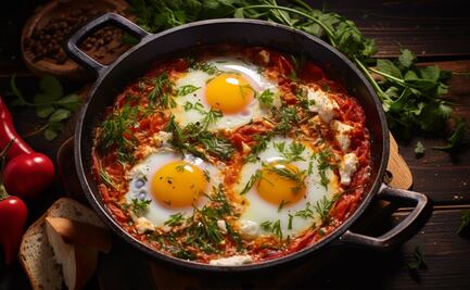 Receta de huevos rancheros estilo Doña Ángela 