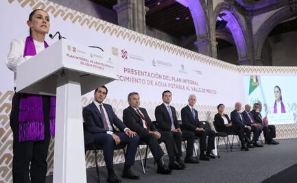 CDMX y Edomex presentan plan integral de abastecimiento de agua potable