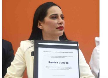 Sandra Cuevas acusa presión a ambulantes para apoyar a Taboada