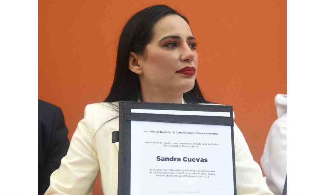Sandra Cuevas. Foto: Especial