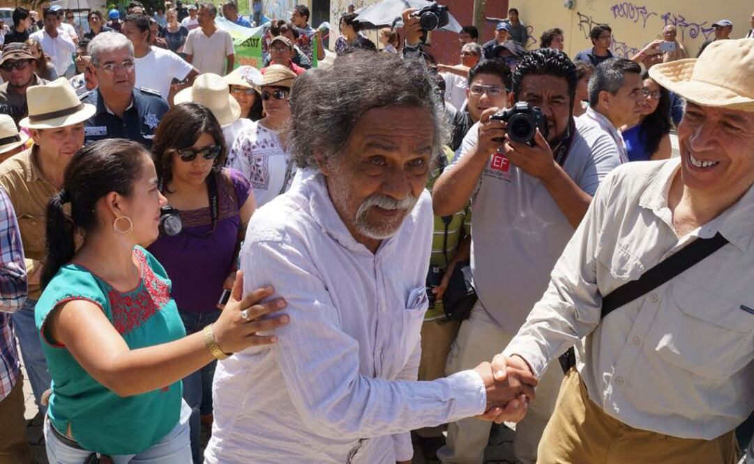 "Hubo grupos externos que se cruzaron a la obra y que hicieron ese incidente, no es el estado, no es nuestra intención", expresó el gobernador de Oaxaca. FOTO: 