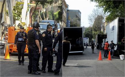 Chocan autoridades y staff de Alfonso Cuarón