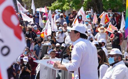 Desde Ciudad Juárez, llama Mario Delgado a desterrar la corrupción