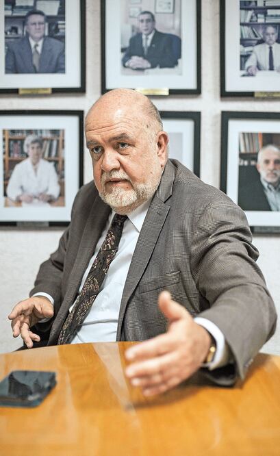 Leopoldo Paasch Martínez, ex director de la Facultad de Medicina Veterinaria y Zootecnia (GERMÁN ESPINOSA. EL UNIVERSAL)