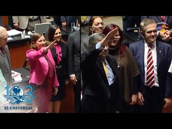 De la Fuente y Bárcena protestan como embajadores