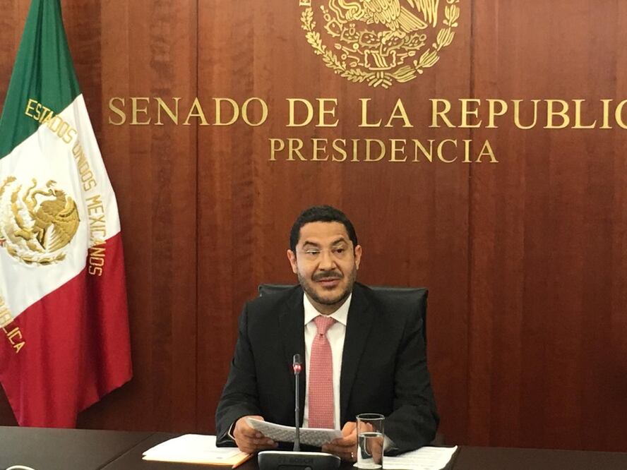 Martí Batres, senador de Morena / Berenice Fregoso. EL UNIVERSAL