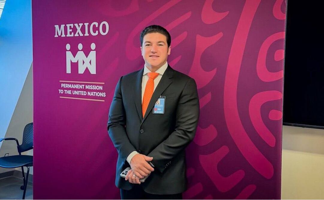 Al presentar el Plan Estatal Contra el Cambio Climático en el Foro de Alto Nivel 2024, Samuel García pidió sumarse a la sociedad, sector privado y cámaras para cumplir la agenda 2030 en México. Foto: Especial