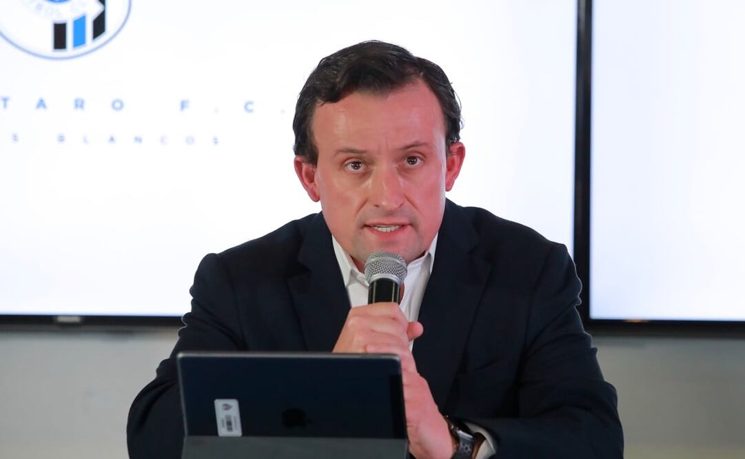 Mikel Arriola en conferencia de prensa - Foto: Liga MX