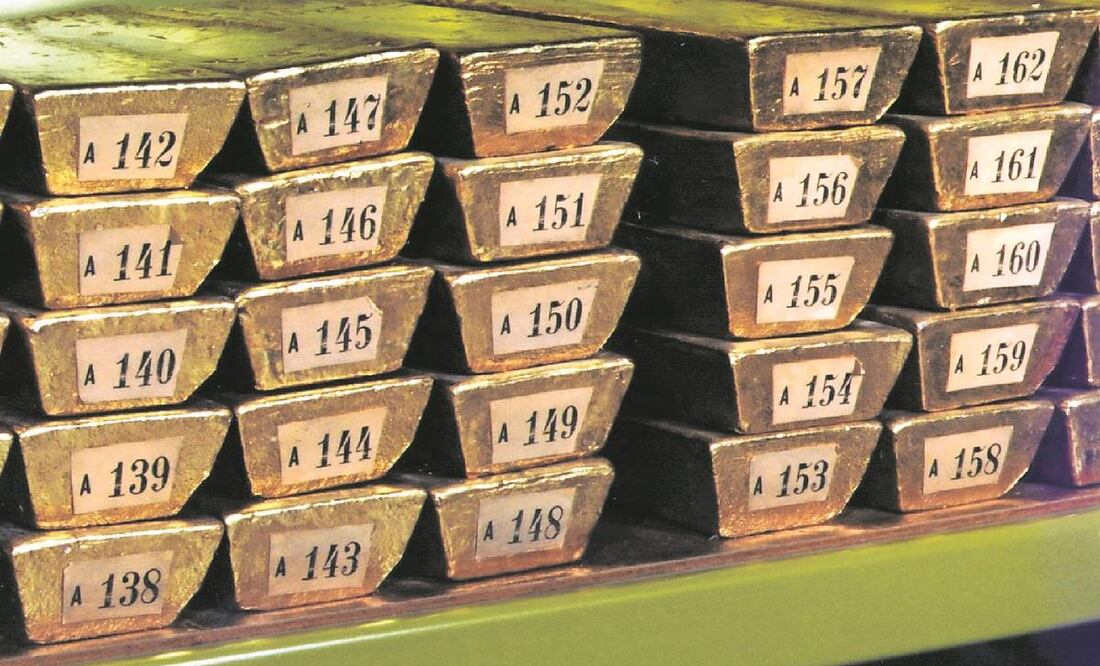 México destacó entre los principales compradores y vendedores en el mercado internacional de oro desde 1999 y hasta el año 2021, según el FMI.