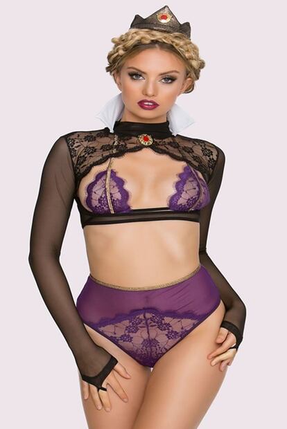 Lanzan lencería inspirada en las princesas de Disney