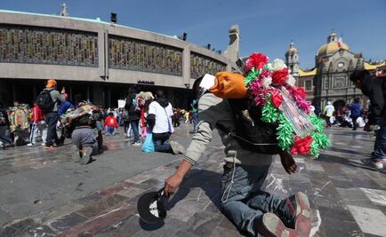 Llegada de peregrinos afecta circulación en la Basílica de Guadalupe