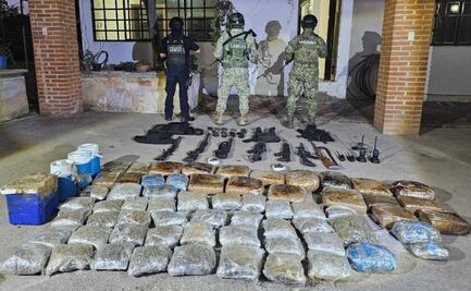 Aseguran droga, armas y una “cocineta” artesanal para elaborar drogas sintéticas en Morelos; hay un adolescente detenido