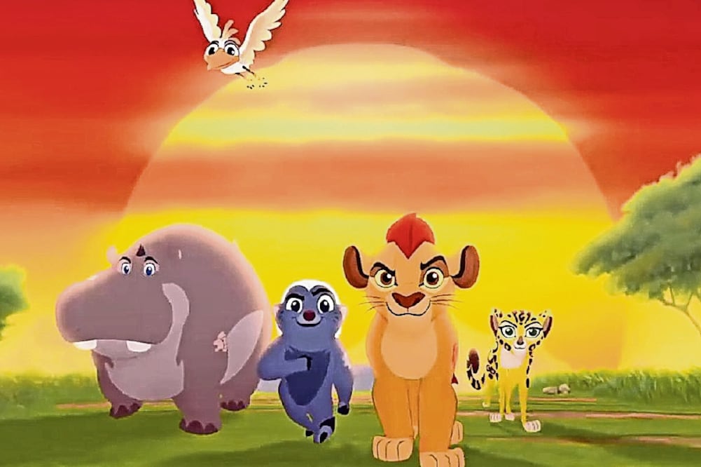 Kion y sus amigos luchan por conservar y proteger las Tierras del Reino (CORTESÍA DISNEY)