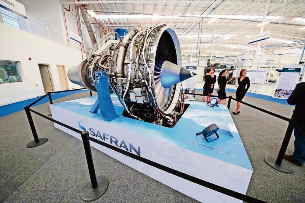 La firma fabrica las aspas del motor Leading Edge Aviation Propulsion (LEAP) de nueva generación, motor que reduce hasta 50% las emisiones (ARCHIVO. EL UNIVERSAL)