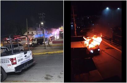 En Chicoloapan combi explota y termina envuelta en llamas: VIDEOS