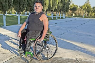 Historia. Terapia lo llevó a juegos paralímpicos