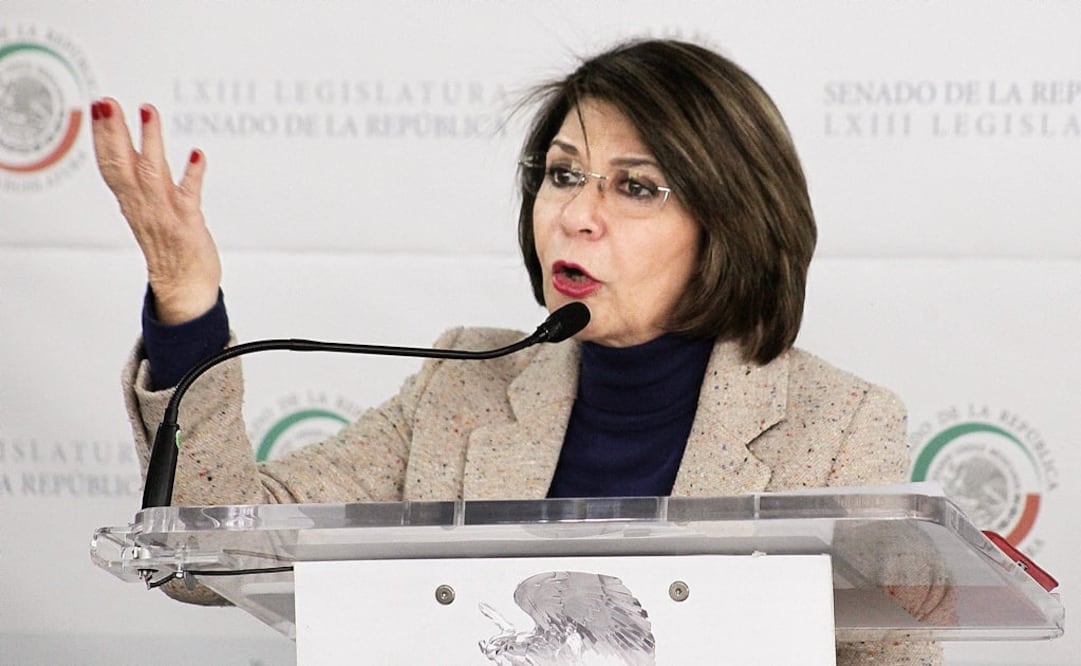 La senadora dijo que el comportamiento de Escudero pareciera un pago de favores a Miguel Barbosa. /Archivo - EL UNIVERSAL