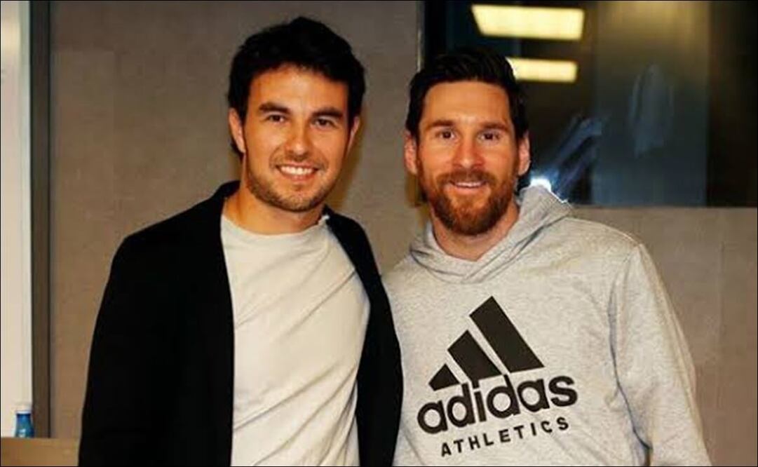 Checo felicitó a Messi por ganar la Copa del Mundo en Qatar 2022. FOTO: @SChecoPerez