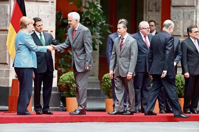 Respalda Merkel a México contra la delincuencia