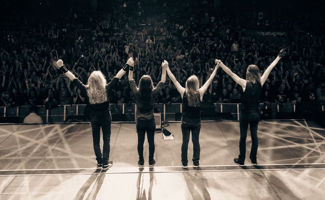 "Megadeth" anuncia fin de la banda. Foto: @Megadeth (X)
