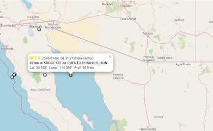 Sismo en el Golfo de California no deja afectaciones en Sonora; descartan activar protocolos de emergencia