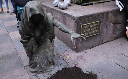 Develan escultura por los desaparecidos en la parroquia Santos y San Damián