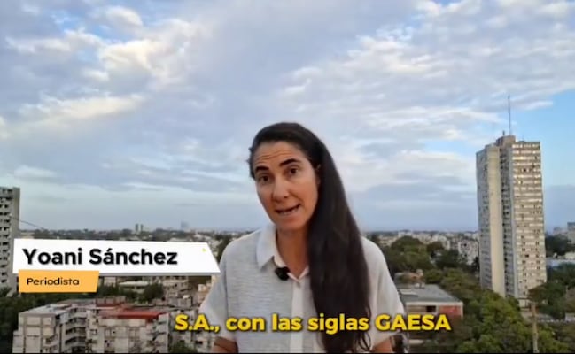 Yoani Sánchez expone poder de GAESA en Cuba; conglomerado militar señalado por opacidad y falta de transparencia