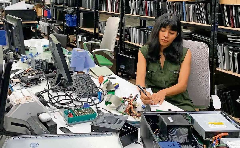 El equipo para esta película se redujo a la directora y los dos protagonistas, quienes filmaron en Edimburgo. Foto: Especial