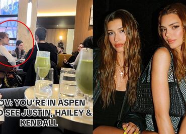 FOTOS: Kendall Jenner y su escapada "pos-truene" a Aspen con Justin Bieber y Hailey