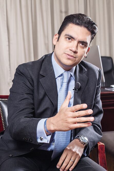 Jorge Romero, líder del PAN en la ALDF (GERMÁN ESPINOSA. EL UNIVERSAL)