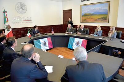 Negociación, en favor del país, afirma Peña