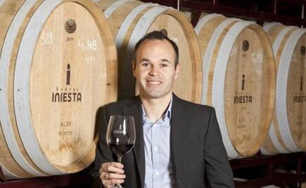Club chino le compraría 2 millones de botellas de vino a Iniesta