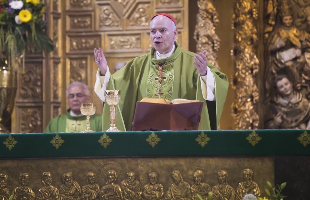 Carlos Aguiar Retes, arzobispo primado de México. Foto: Yadín Xolalpa/EL UNIVERSAL