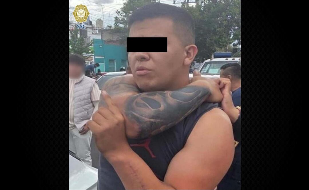 Capturan a “Kisifur”, presunto líder de banda dedicada al robo de vehículos en la CDMX. Foto: Especial