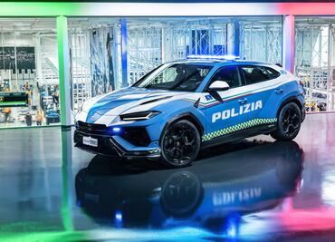 Lamborghini Urus Performante, el nuevo auto de la policía italiana