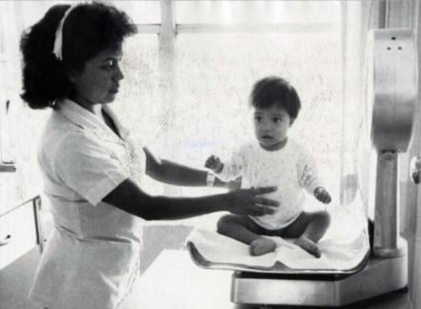 Cuando se convencía a las mamás de llevar a sus hijos a las guarderías