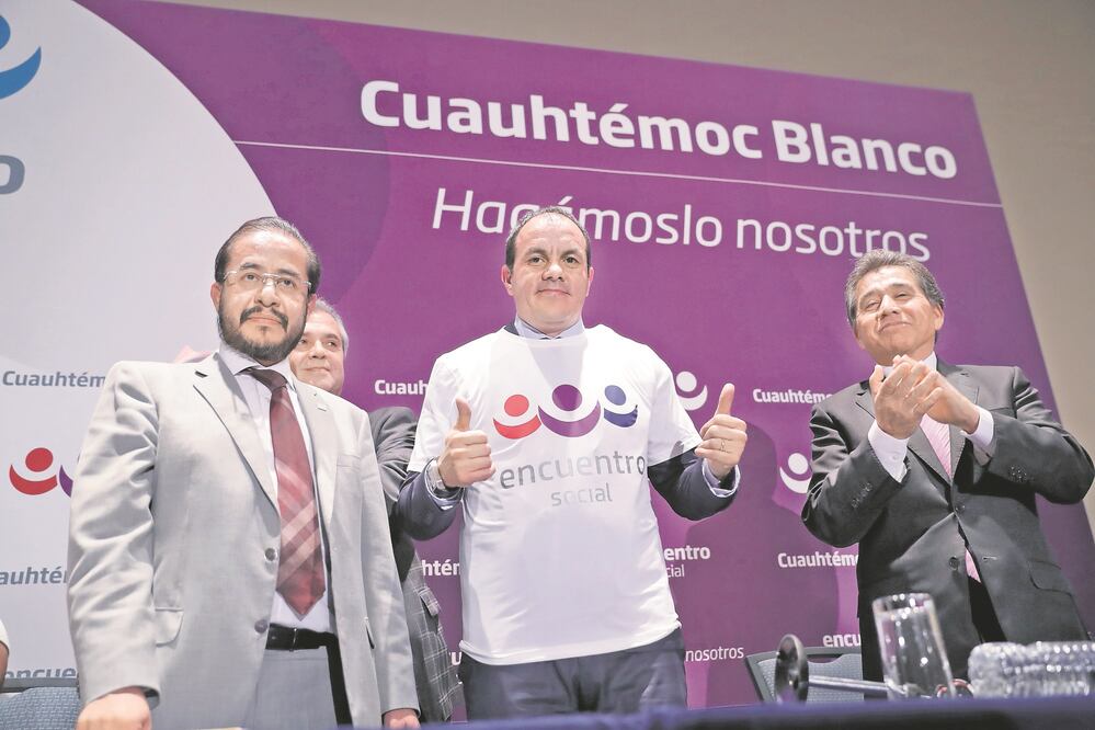 Cuauhtémoc Blanco aspira a la gubernatura de Morelos por la coalición Juntos Haremos Historia. Foto: Archivo/El UNIVERSAL