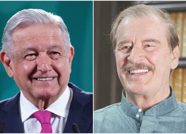 “Era chavo, inocente y bueno”: Vicente Fox reacciona a foto abrazado con AMLO