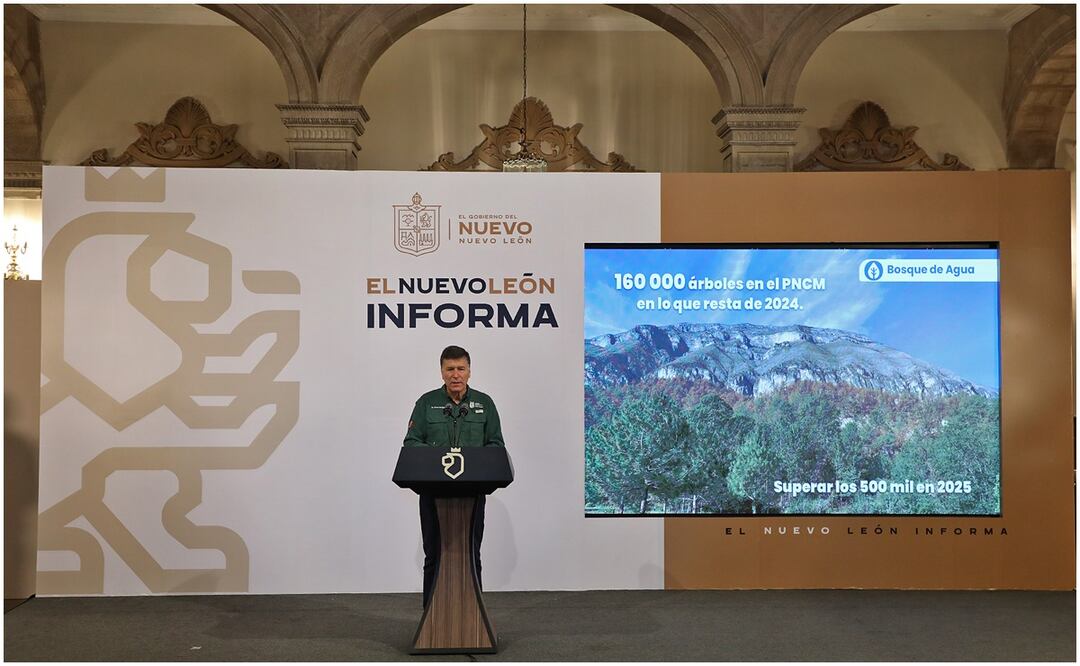 Avanza Proyecto de Bosques Ciudadanos en Nuevo León (27/09/2024). Foto: Especial